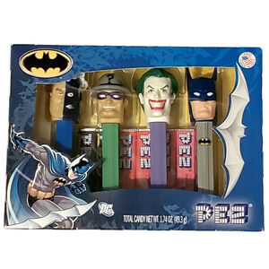 New Sealed PEZ Batman Collectors Set Two Face Riddler Joker Batman  DC Comic